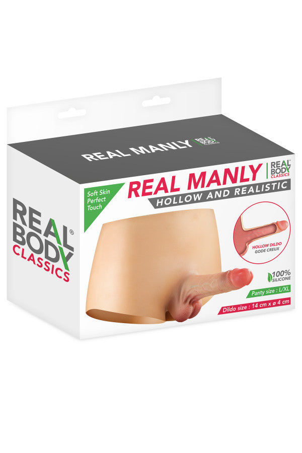 Real Body - Protesi Mutanda con Dildo Cavo - L/XL