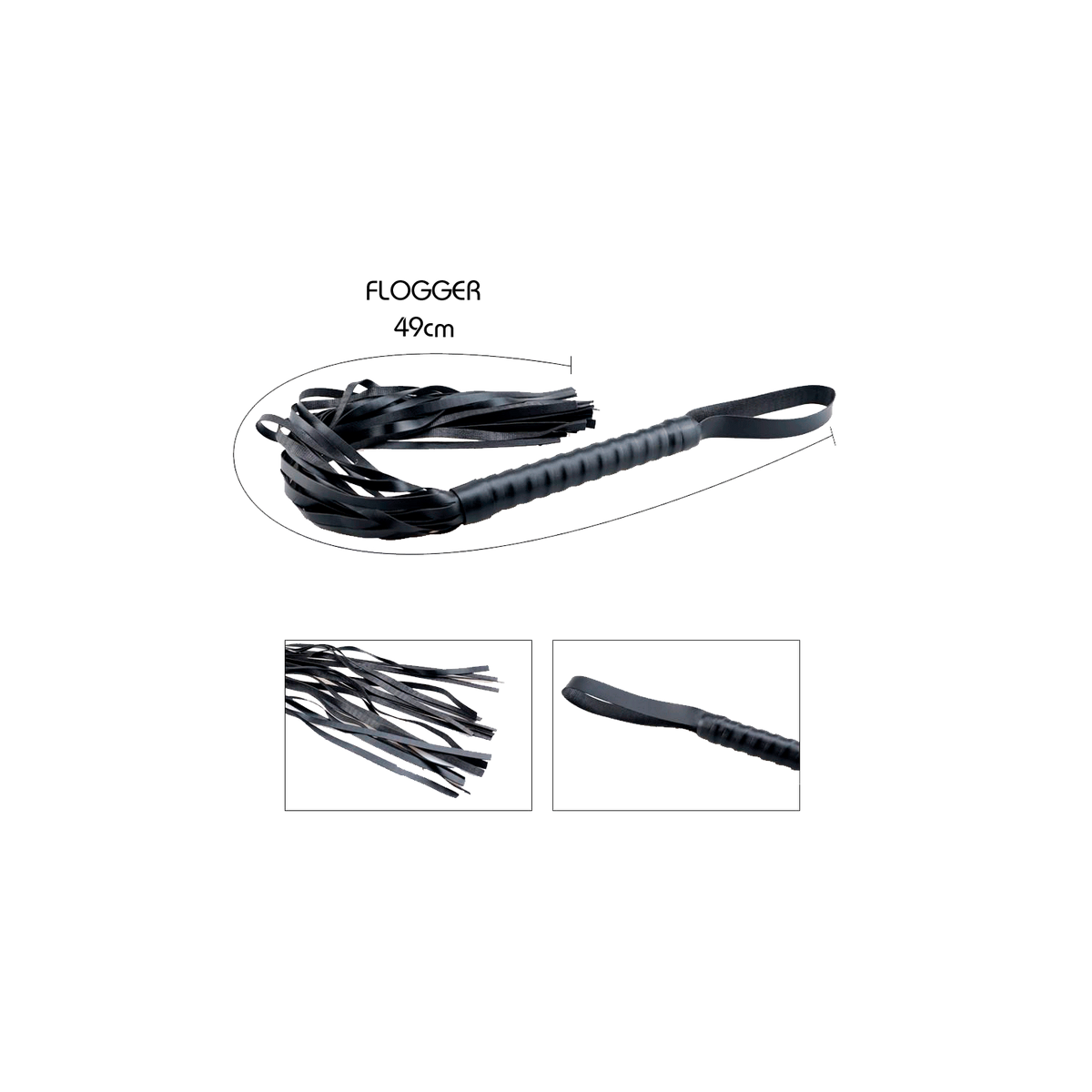 Alive - Secret Desires BDSM Kit - 8 Pezzi - Nero