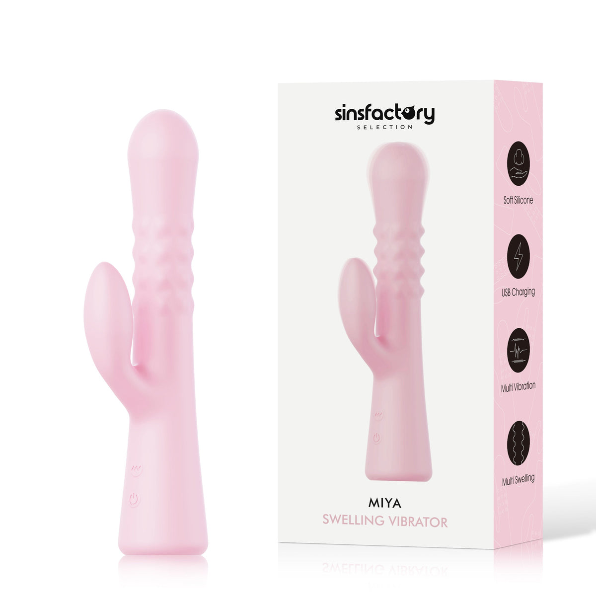 SinsFactory Selection - Multi-Funcional Swelling Vibrator - Miya