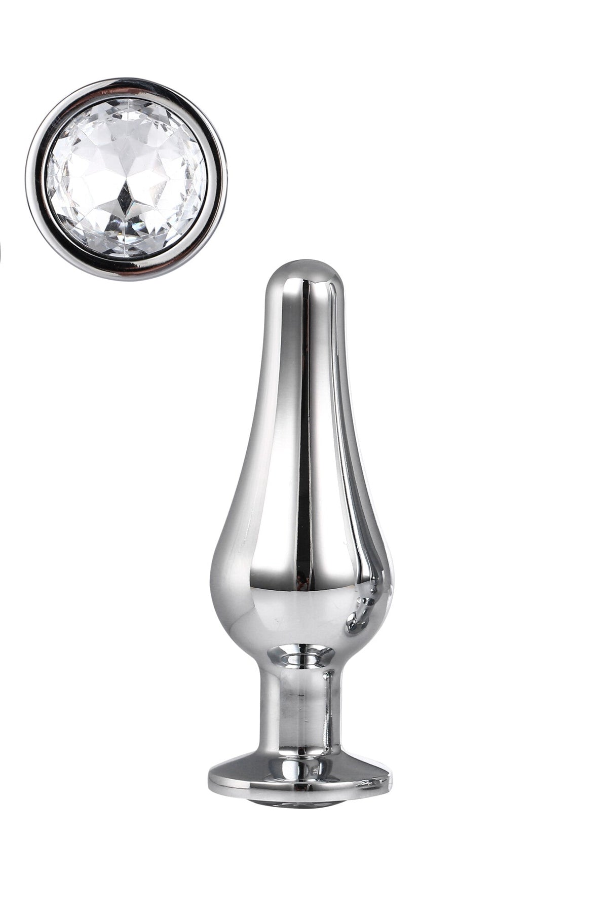 Tappo per il piacere in argento scintillante Love S