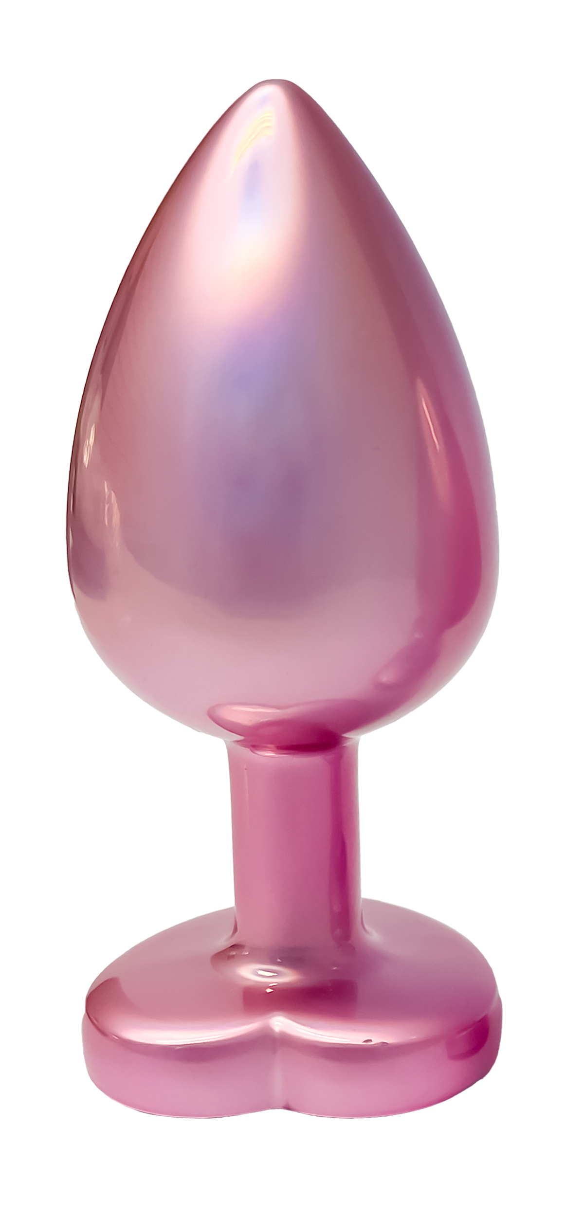 Plug grande rosa perla scintillante dell'amore