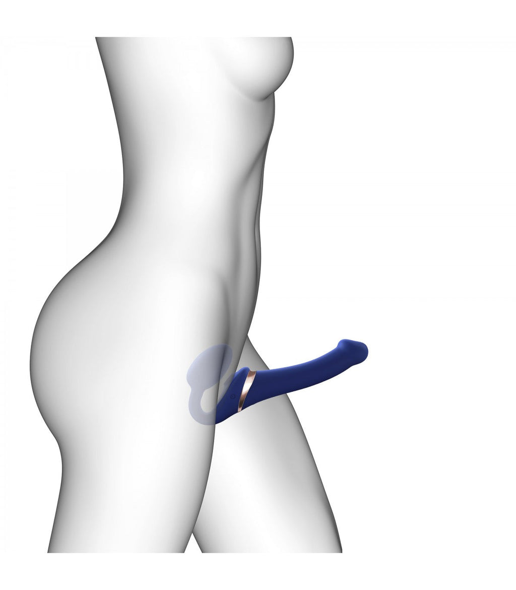 IMBRACATURA REGOLABILE MULTI ORGASMO S BLU