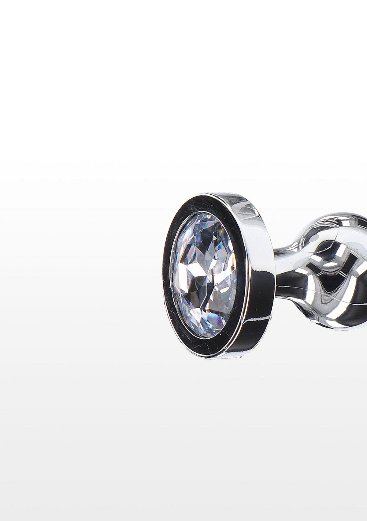 Perline diamantate a forma di stella grandi in argento