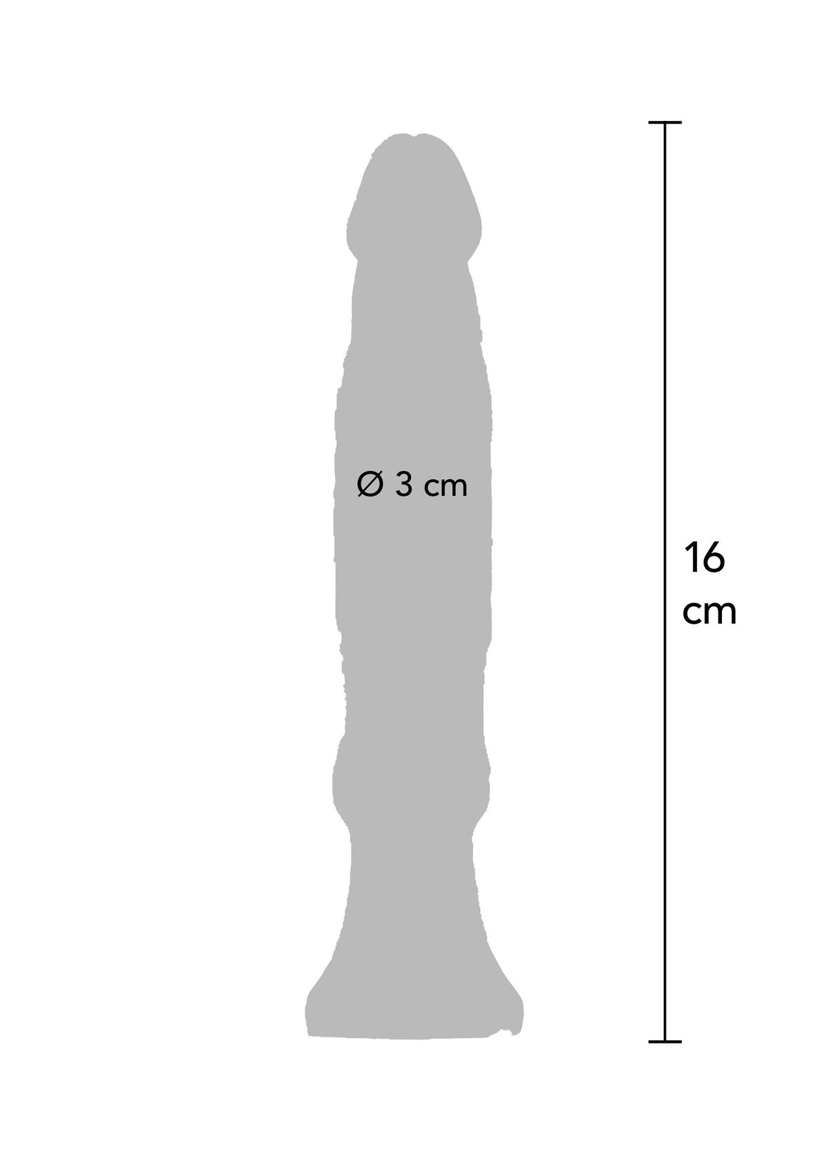 Anal Starter 16 cm viola