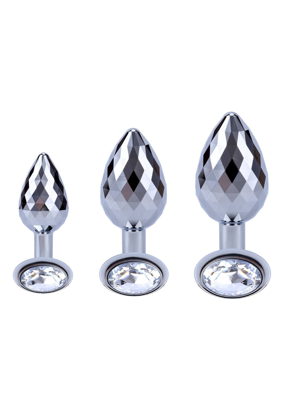 Disco Diamond Plug Grande argento