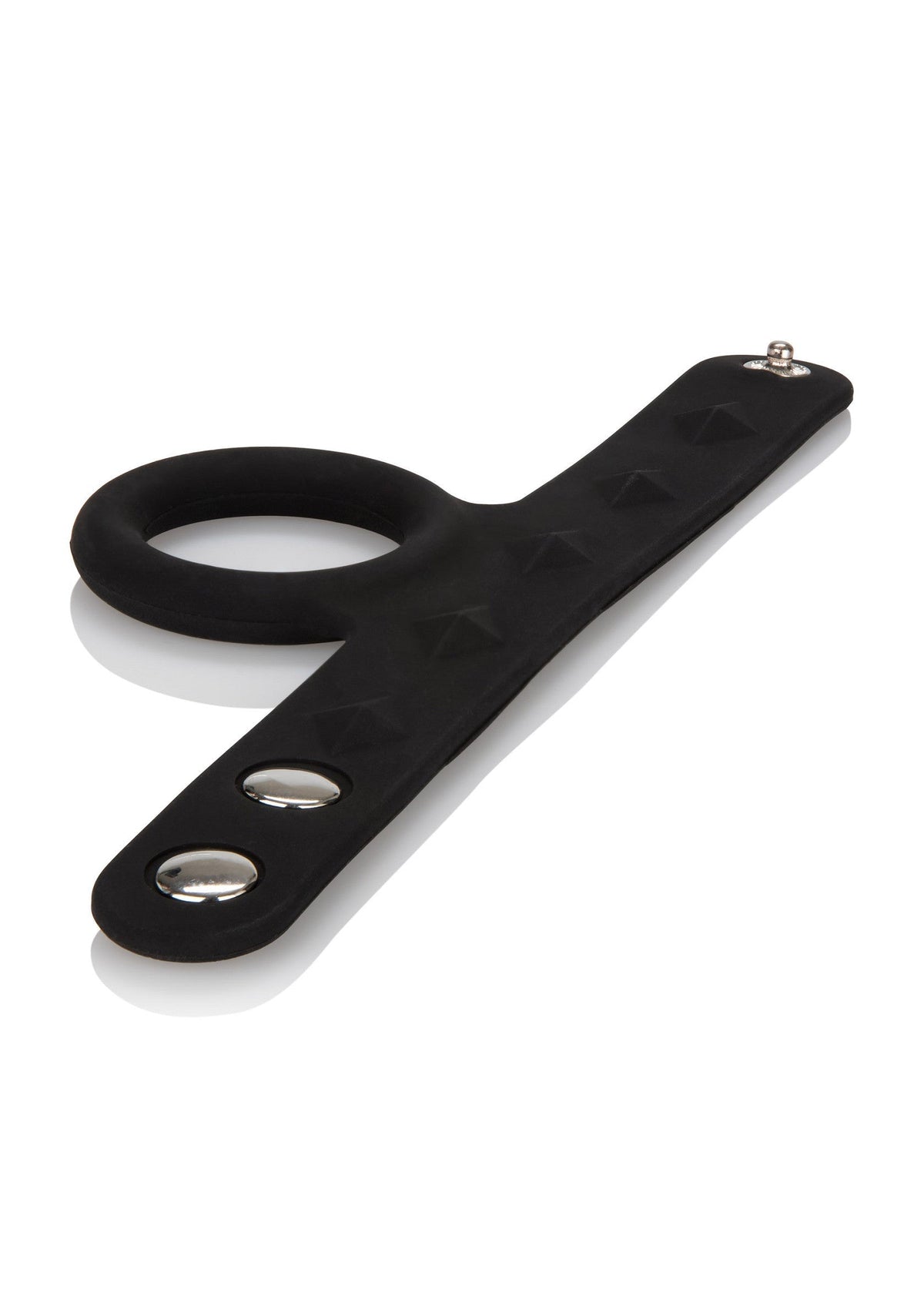 Anello per lo scroto a 3 bottoni, medio, nero