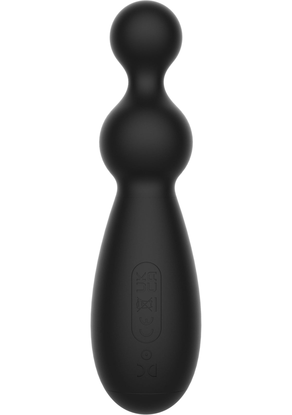 Vibratore anale Twin Thrill nero