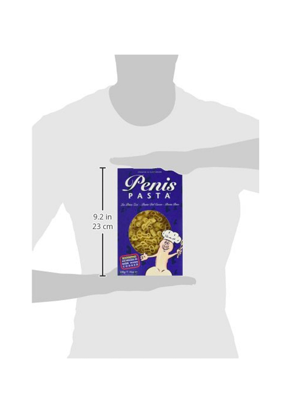 Assortimento di pasta a forma di pene