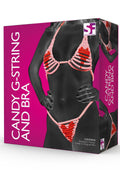 Set perizoma e reggiseno Candy assortiti