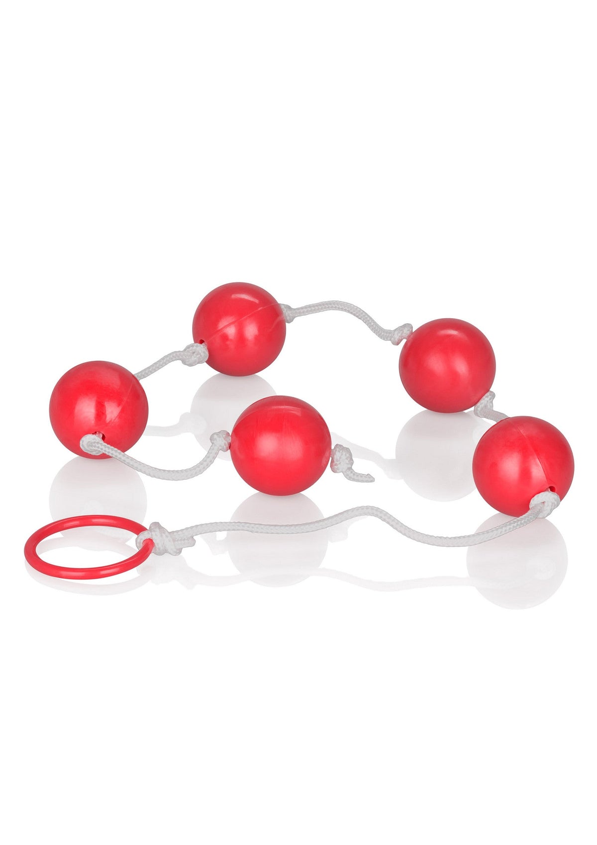 Grandi perle anali rosse