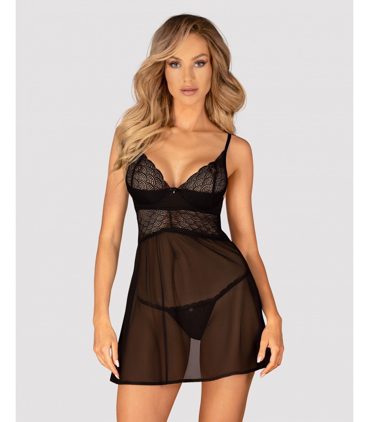 CHEMERIS BABYDOLL E PERIZOMA M/L