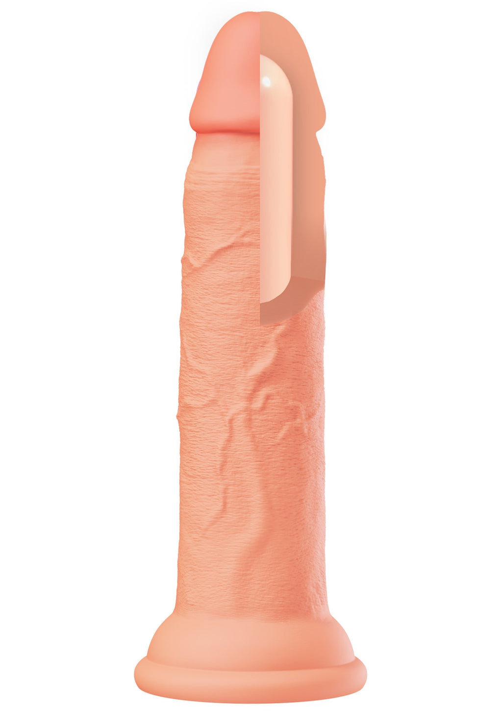 Realistico Dong in silicone liquido da 20,5 cm