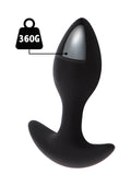 Plug anale appesantito 360g nero